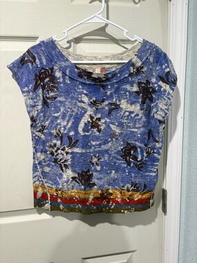 Anthropology Pilcro The Taman muscle top
